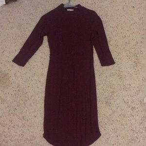 Long fitted dress